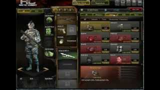 Arctic Combat Closed Beta - Inventory & Shop Menu