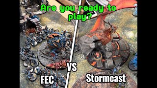 Stormcast Eternals VS Flesh Eater Courts 2000 Point Battle Report Age of Sigmar