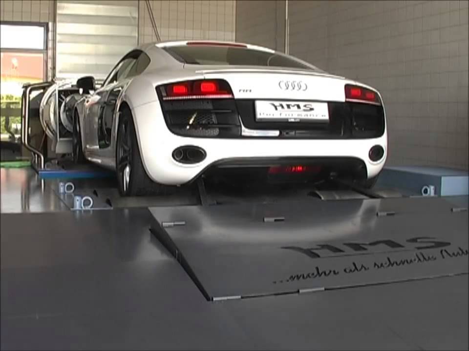 Audi R8 V10 FSI Soundfile Prüfstand