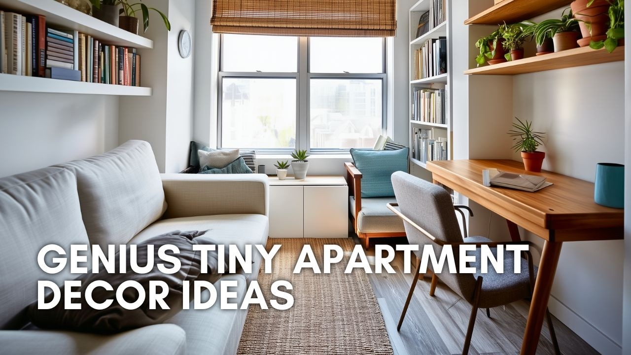 Genius Tiny Apartment Decor Ideas to Maximize Space and Style in Any ...