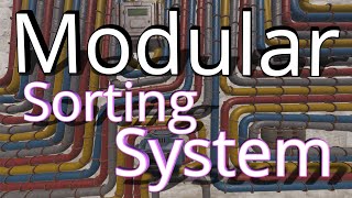 Rust MODULAR Sorting System | Tutorial | Simple  *Outdated! Find The New Version In The Description*