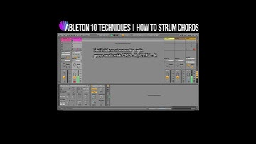 Ableton 10 | Strum Chords
