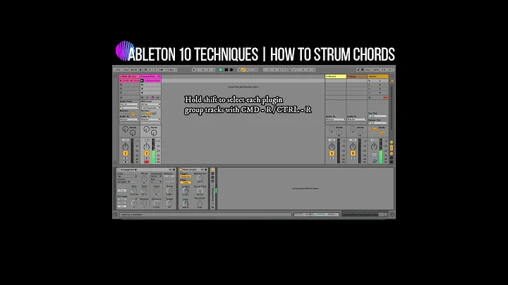 Ableton 10 | Strum Chords