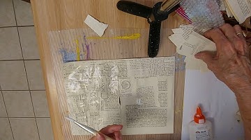 Altered Book- Acetate Window, prepping for 3 pages