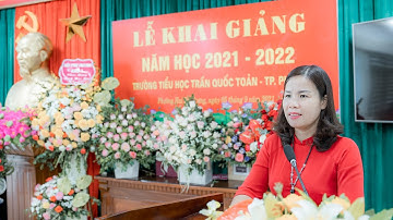 LỄ KHAI GIẢNG NĂM HỌC 2021- 2022 TRƯỜNG TIỂU HỌC TRẦN QUỐC TOẢN, THÀNH PHỐ PHỦ LÝ, TỈNH HÀ NAM.