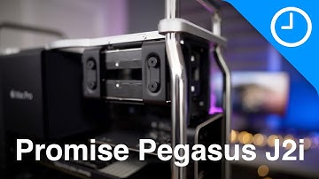 Review: Promise Pegasus J2i - a $400 8TB internal 3.5-inch HDD enclosure for Mac Pro