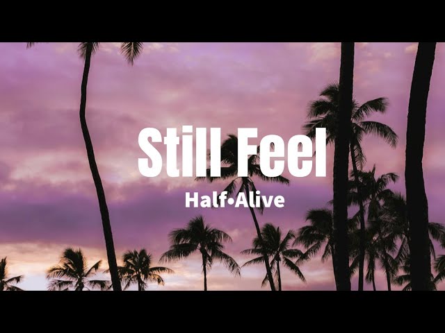 Still Feel -  Half•Alive (lyrics)