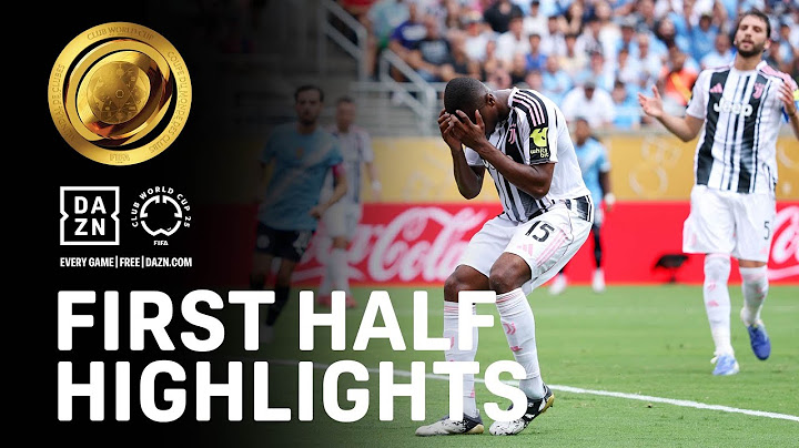 MASSIVE Mistake Gives Manchester City The First Half Lead Against Juventus