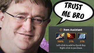 Only Buying Items Gaben Tells Me To Buy