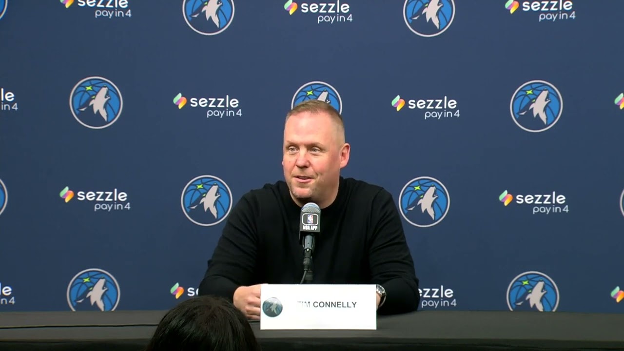 Tim Connelly 2025 Wolves Media Day Press Conference | 09.29.25
