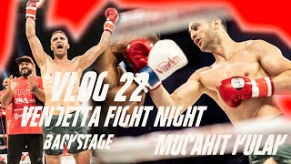 Kickboks Müsabakası Kamera Arkası Mücahi̇t Kulak Vendetta Fight Night