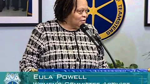 Eula Powell honored with President's Award