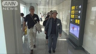 日本人遺族が平壌到着　遺骨埋葬された墓地で供養(15/08/16)