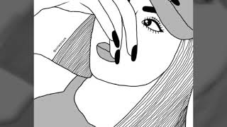 Fotos de meninas Tumblr em desenho #4