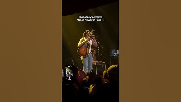 Thumbnail of Shaboozey performs "Good News" in Paris
