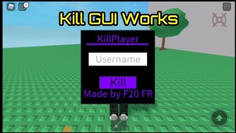 Arceus X FE kill GUI Script (roblox)