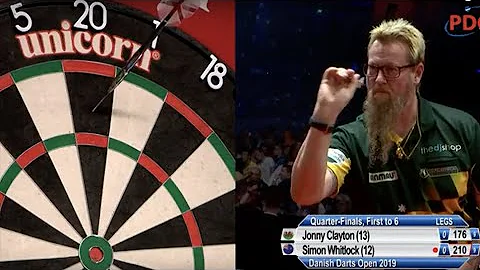 Clayton v Whitlock - Quarter-Final - 2019 Danish D...