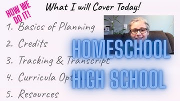 How We Homeschool High School: Planning, Credits, Transcript, Curricula and more!