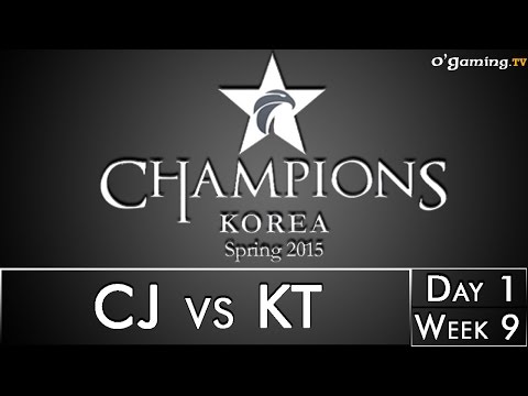 LCK Spring 2015 - W9D1 - CJ vs KT