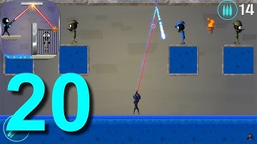 Stickman Shooter: Elite Strikeforce Walkthrough Part 20 (by Stickman 3d Champs)  Android Gameplay HD