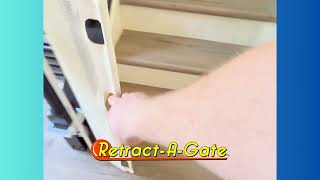 ✔️Install Retract-A-Gate Baby Gate Without Drilling in the Banister @SmartRetract