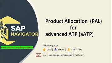 Product Allocation in SAP aATP | Complete Configuration Tutorial