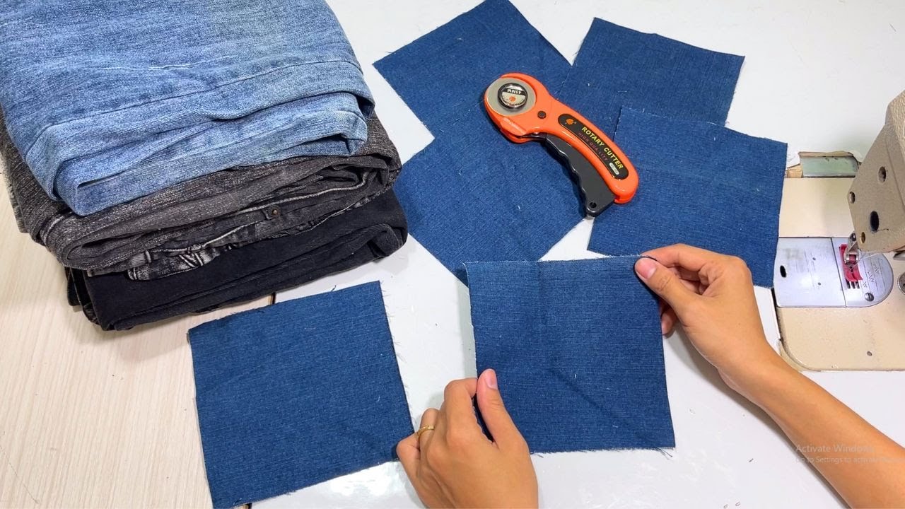 Quilt Trends 2025: Upcycled Denim Quilts - Transform Old Jeans into a Stunning Quilt!