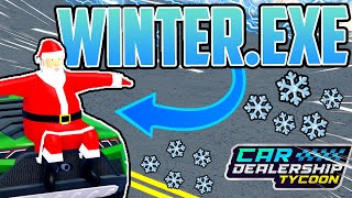 CDT Winter.exe (Funny Moments!!) - Car Dealership Tycoon