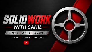 SolidWorks Wheel Design Tutorial | Spoked Pulley/Wheel Modeling in SolidWorks 2023 | Hindi