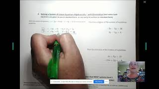 Prep for PAP Algebra 2 - Week 6 - Writing/Solving Systems