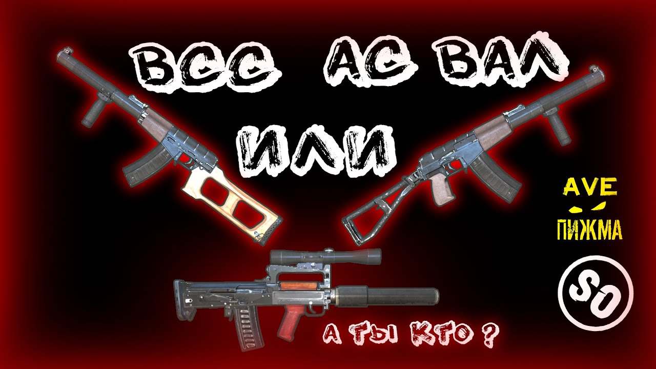 Stay out / Stalker Online. ВСС или ВАЛ ? и там где то СЫР.