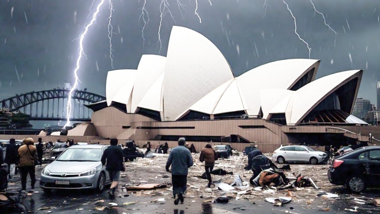 Sydney Under Attack! Severe Storms Bring Lightning, Thunder, and Torrential Rain