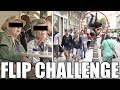 FLIP CHALLENGE / PRANK : réaliser les BACKFLIP les plus insolites ! (feat. Farid Zitoun)