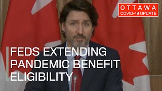 Ottawa COVID-19 Update: Feds extending pandemic benefit eligibility