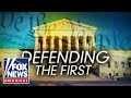 Laura Ingraham announces new segment ‘Defending the First’ Ingraham promises to expose the enemies of the First Amendment, free expression and free thought, while showcasing those brave voices making a difference.
FOX News Channel (FNC) is a 24-hour all-encompassing news service dedicated to delivering breaking news as well as political and business news. The number one network in cable, FNC has been the most watched television news channel for more than 15 years and according to a Suffolk University/USA Today poll, is the most trusted television news source in the country. Owned by 21st Century Fox, FNC is available in more than 90 million homes and dominates the cable news landscape, routinely notching the top ten programs in the genre.
Subscribe to Fox News! https://www.youtube.com/user/FoxNewsChannel
Watch more Fox News Video: http://video.foxnews.com
Watch Fox News Channel Live: http://www.foxnewsgo.com/
Watch full episodes of your favorite shows
The Five: http://video.foxnews.com/playlist/longform-the-five/
Special Report with Bret Baier: http://video.foxnews.com/playlist/longform-special-report/
The Story with Martha Maccallum: http://video.foxnews.com/playlist/longform-the-story-with-martha-maccallum/
Tucker Carlson Tonight http://video.foxnews.com/playlist/longform-tucker-carlson-tonight/
Hannity http://video.foxnews.com/playlist/longform-hannity/
The Ingraham Angle: http://video.foxnews.com/playlist/longform-the-ingraham-angle/
Fox News @ Night: http://video.foxnews.com/playlist/longform-fox-news-night/
Follow Fox News on Facebook: https://www.facebook.com/FoxNews/
Follow Fox News on Twitter: https://twitter.com/FoxNews/
Follow Fox News on Instagram: https://www.instagram.com/foxnews/