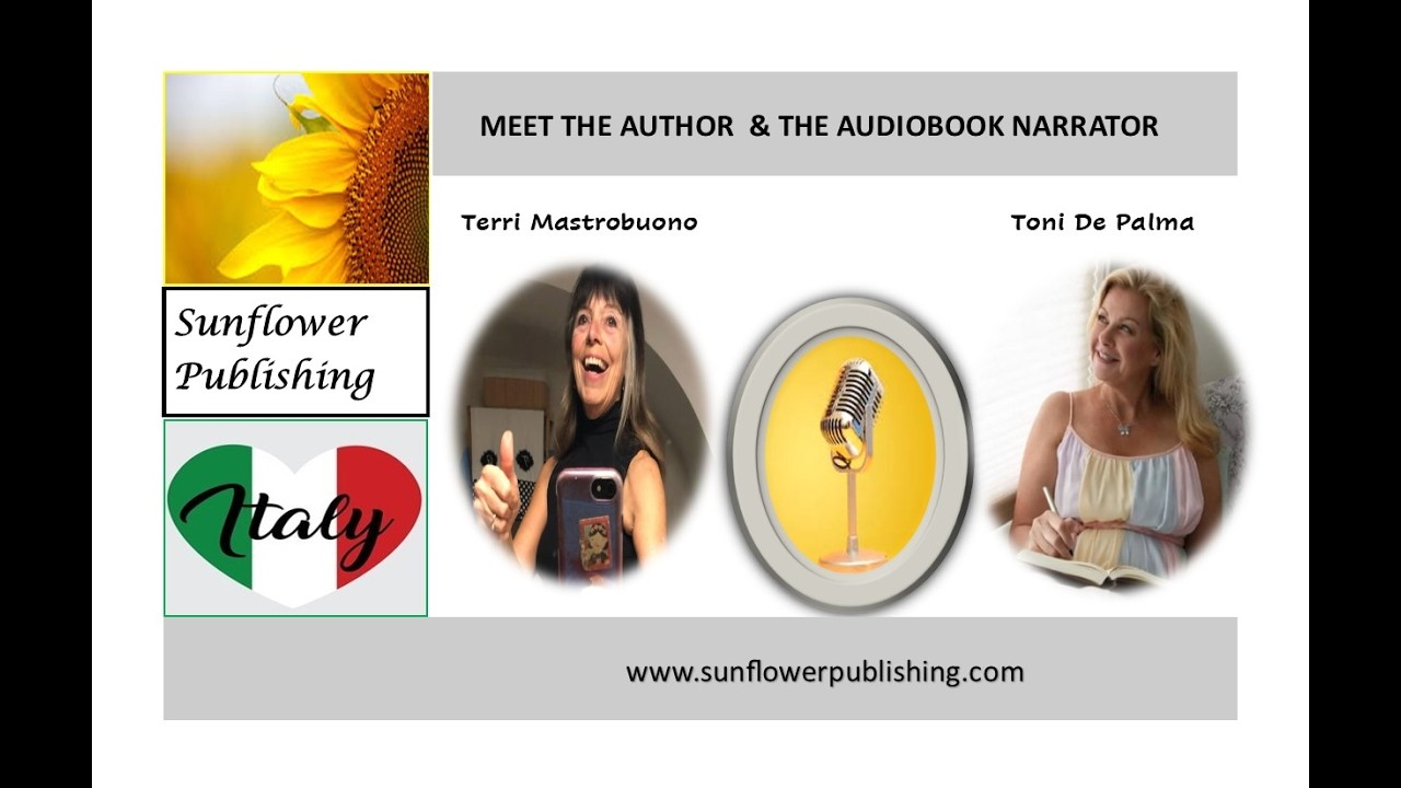 MEET THE AUTHOR & THE AUDIO BOOK NARRATOR - Toni De Palma and Terri Mastrobuono