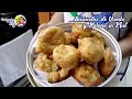 Preparando unos Riquisimos BUÑUELOS DE VIENTO Y PLATANO EN MIEL