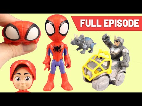 NEW! 👋 Meet Peter Parker AKA Spidey🕷- Spidey And His Amazing Friends | Pretend Play Toys | S1 E1
