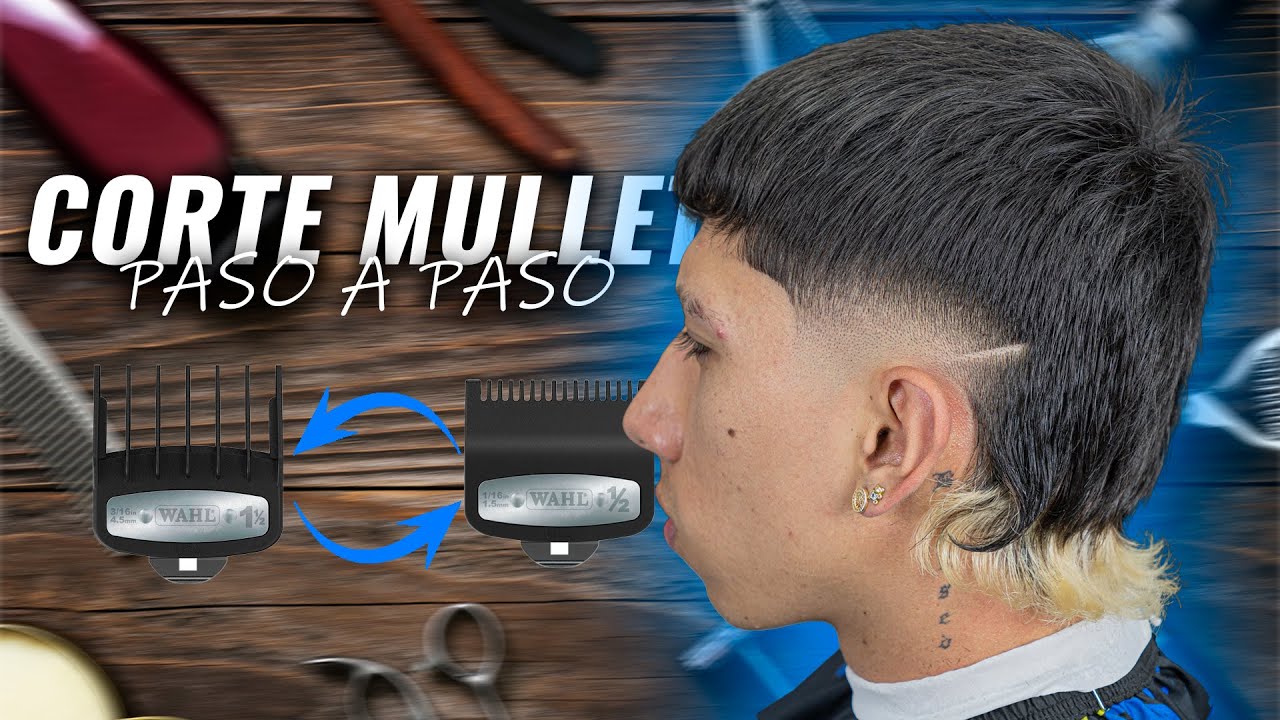 LA TECNICA PERFECTA y mas rapida para hacer EL CORTE MULLET