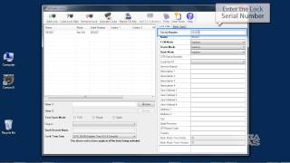 Cencon 5 Software Operation - Activate a Lock