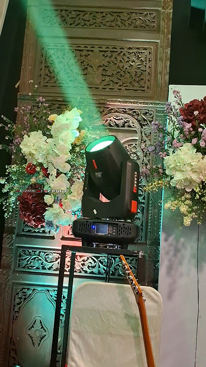 Lampu beam menari #soundkarnaval #lighting #soundsystem