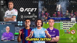 eFootball PES 2026 PSP Android Offline PS5 Camera | eFootball 2027 PPSSPP UCL Update & 62+ 🏟️ screenshot 2