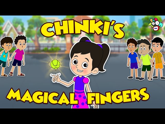 Chinki's Magic Fingers | Bowling | Animated Stories | English Cartoon | Moral Stories | PunToon Kids class=