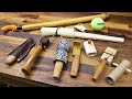 17 Styles Of Spoon / Hook Knife Sheaths - Lee Stoffer