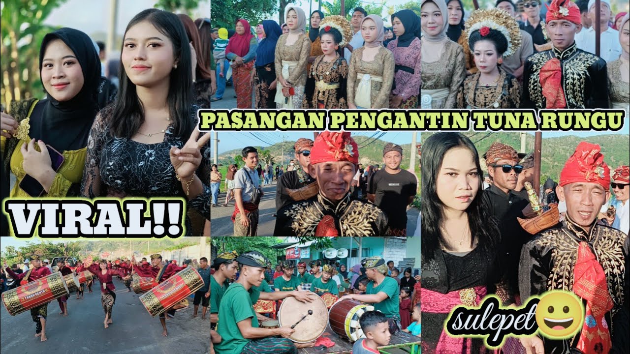 VIRAL!! PASANGAN PENGANTEN TUNA RUNGU NYONGKOLAN GUNUNG MALANG KE JERANJANG@bedhylombok7127