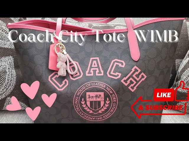 Coach Women's Varsity City Tote Handbag
