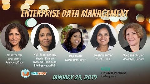 Enterprise Data Management, 1/24/2019