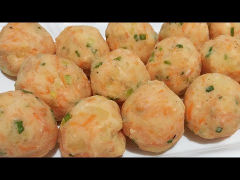 Video: Mga Patatas Na Bola-bola Na May Broccoli