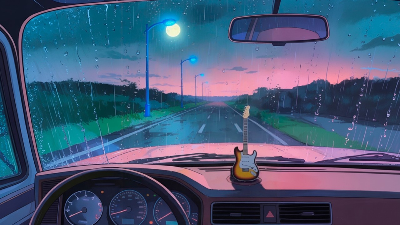 Midnight Highway 🌃 | 4-hours mix lofi blues/ jazz