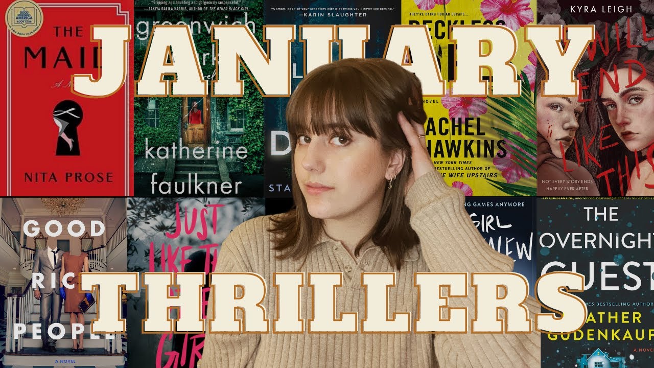 JANUARY ANTICIPATED THRILLER BOOK RELEASES // Isolated thrillers & locked room mysteries (2022)